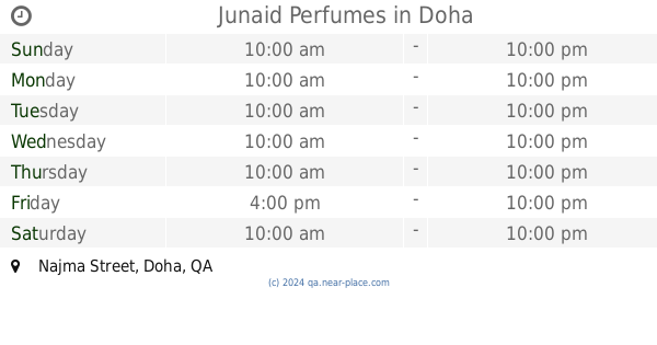 safari mall qatar timings